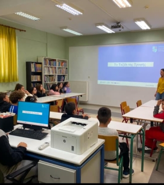 Δημ. Σχ. Γόννων: Μαθήματα ζωής για τη μείωση Σπατάλης Τροφίμων-Δράση «Το ταξίδι της τροφής»