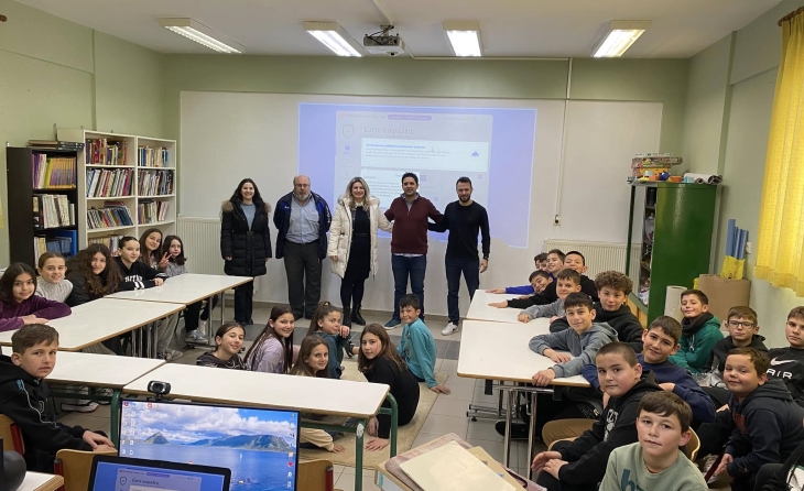 Δημ. Σχ. Γόννων: «Σερφάρουμε με Ασφάλεια: Μαθαίνουμε, Προστατευόμαστε, Απολαμβάνουμε!»