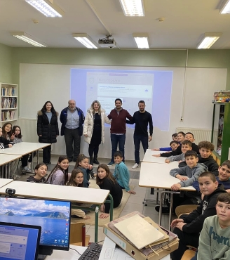 Δημ. Σχ. Γόννων: «Σερφάρουμε με Ασφάλεια: Μαθαίνουμε, Προστατευόμαστε, Απολαμβάνουμε!»