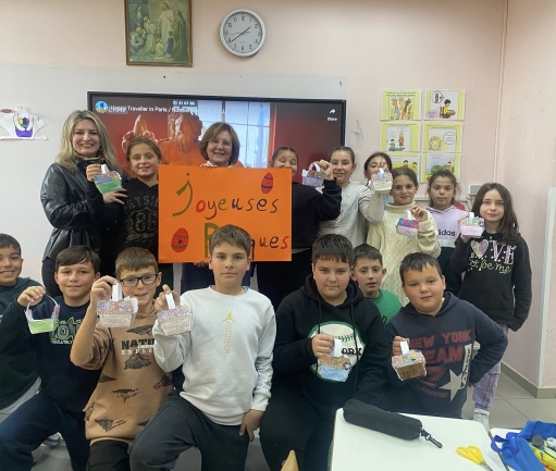 Δημ. Σχ. Γόννων: Πασχαλινές δράσεις γεμάτες δημιουργία, χαρά, καλαθάκια και… ευχές στα γαλλικά!